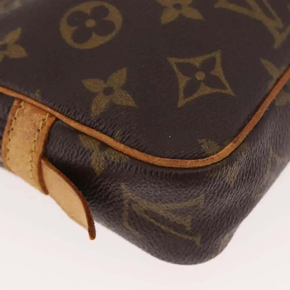 Louis Vuitton Monogram Marly Bandouliere Shoulder Bag Brown